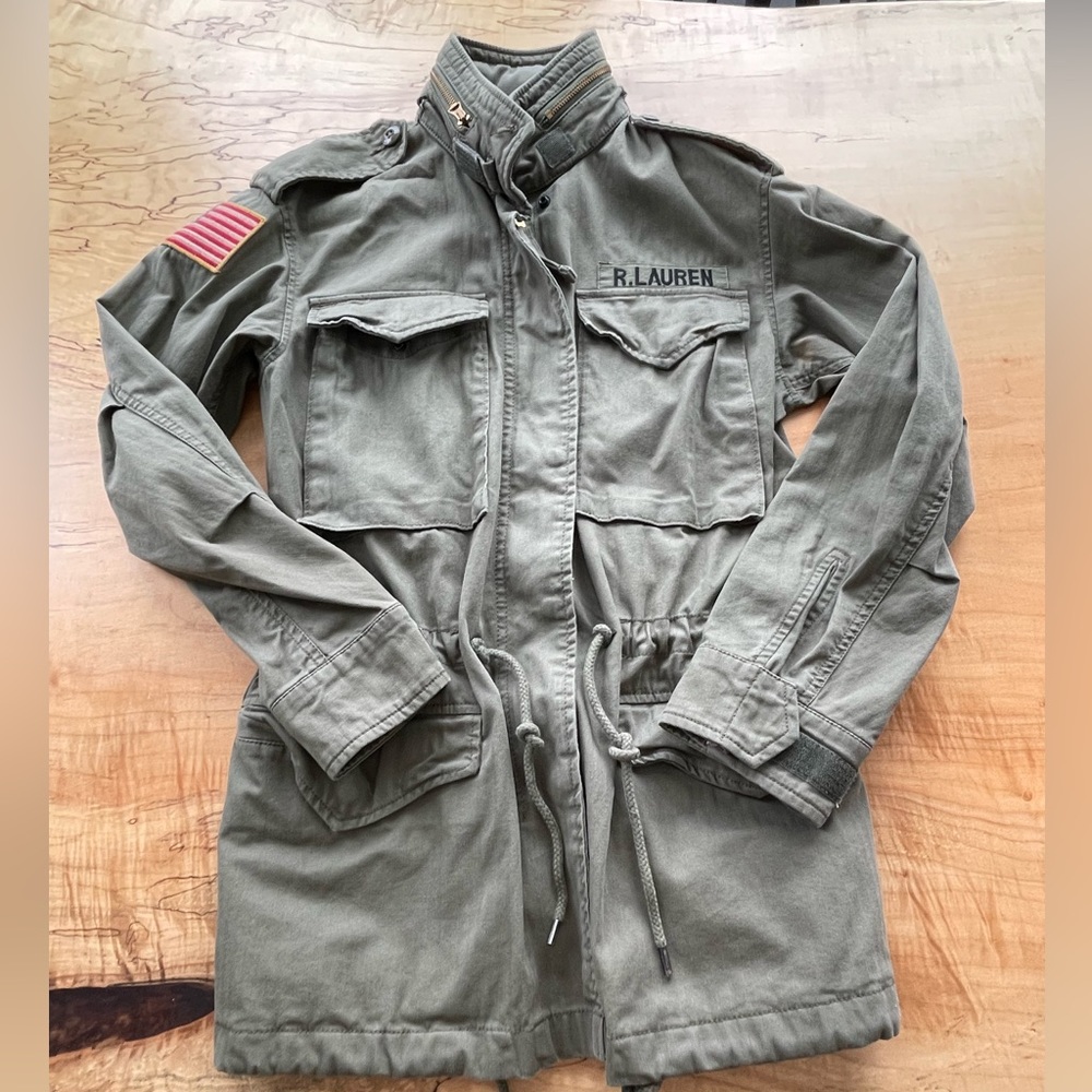 Ralph Lauren Military Field Jacket - Sz Small